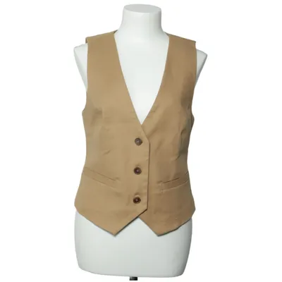 Jakkesætsvest (Beige) fra Second Female Bomuld, Elastan, Polyester, Viscose