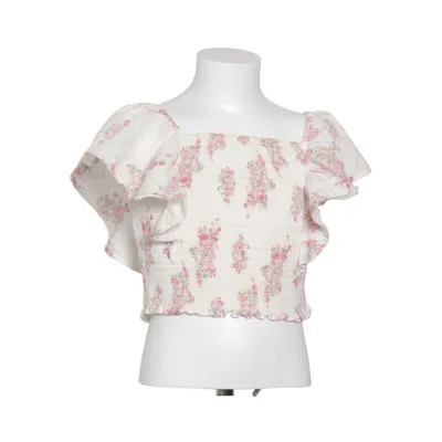 Crop top (Hvid, Pink, Grøn) fra KappAhl Bomuld