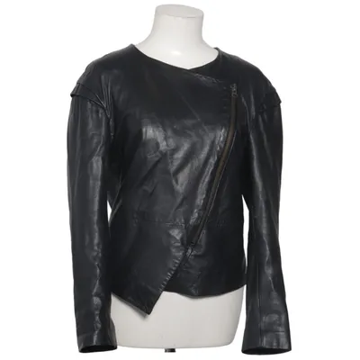 Läderjacka (HACKNEYS) från Designers Remix Charlotte Eskildsen Skinn, Polyester