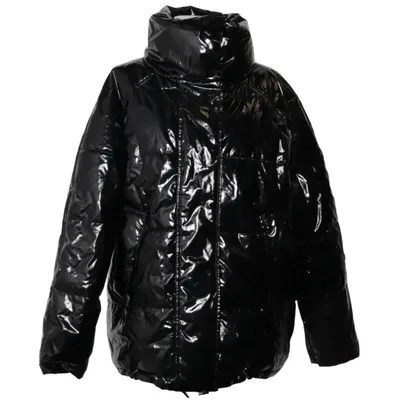 Veste d'hiver (Noir) de Monki Coton, Polyester