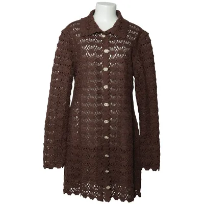 Kofta (Brun) från H&M Edition Bomull, Polyester