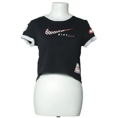 T-shirt (Sort, Hvid) fra Nike Air Bomuld