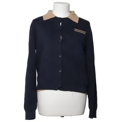 Cardigan (Blue, Beige) from Zara Cotton