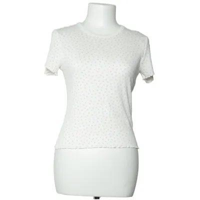 T-shirt (Vit) från Divided by H&M Elastan, Polyester
