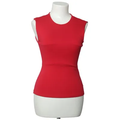 Top (Rot) von Zara Baumwolle, Elasthan