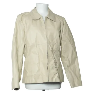 Leather jacket (Beige) from Green House Leather