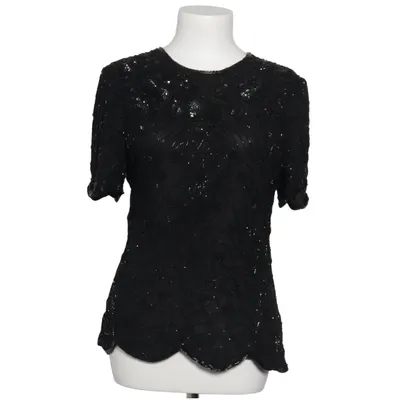 Haut (Noir) de Papèll Boutique Polyester, Soie