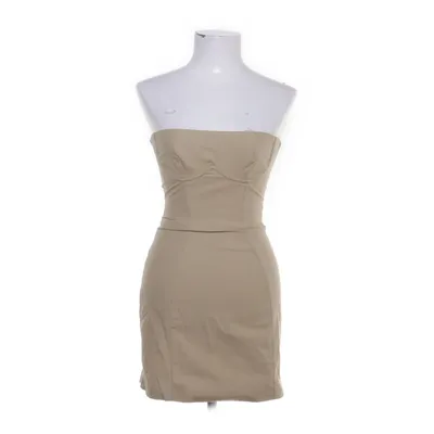 Cocktailkjole (Beige) fra House of CB Bomuld, Elastan, Polyester