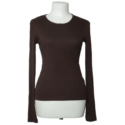 Long sleeve T-shirt (Brown) from & Other Stories Cotton, Elastane