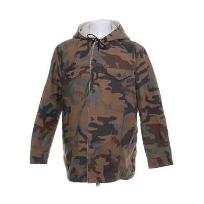Veste (Vert, Marron) de Levi Strauss & Co Coton, Fausse fourrure, Polyester