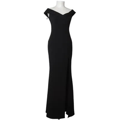 Avondjurk (Zwart) van Goddiva Elastaan, Polyester