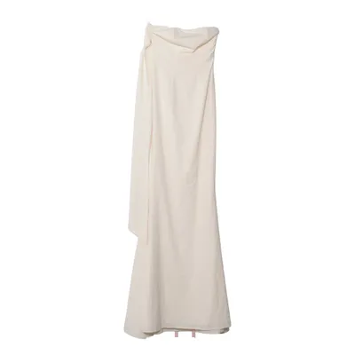 Maxi dress (Beige) from Oh Polly Elastane, Polyester
