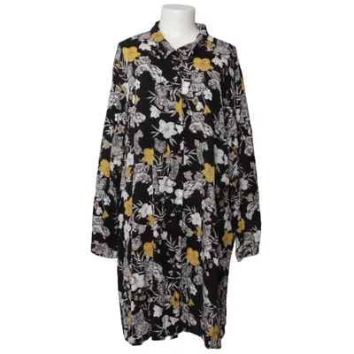 Shirt dress (Black, Yellow, White, Multicolored) from XLNT by KappAhl Viscose
