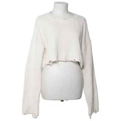 Sweater (White) from Zara Cotton, Polyester
