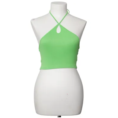 Halter neck top (Green) from Zara