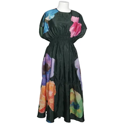 Klänning (Grön, Flerfärgad) från Stine Goya Återvunnen polyester