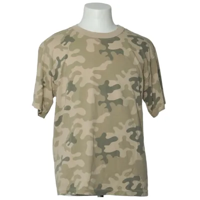 T-shirt (Beige, Green) from Phoxx Cotton, Polyester