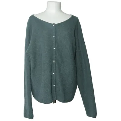 Cardigan (Blue) from Sézane Acetate, Alpaca wool, Cotton, Mohair, Polyamide