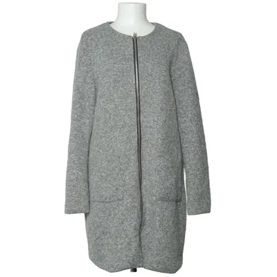 Coat (Gray) from Jacqueline de Yong Cotton, Polyester, Viscose
