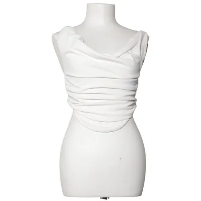 Topp (Vit) från Zara Polyester