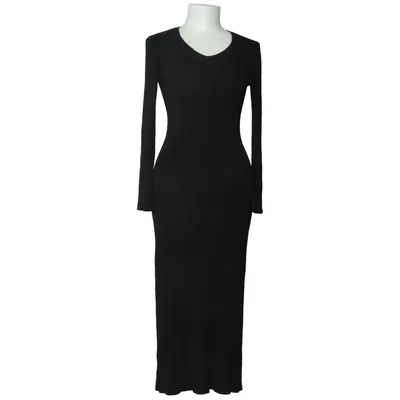 Maxikjole (Sort) fra Marville Road Polyester, Viscose