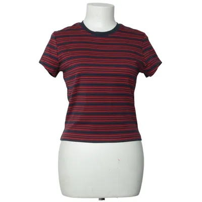 T-shirt (Blå, Röd) från Uniqlo Bomull, Elastan