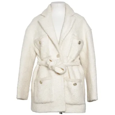 Jakke (Hvid) fra Maje Akryl, Bomuld, Polyester, Viscose, Uld