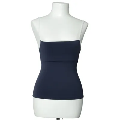 Tank Top (Blue, White) from Exercere Elastane, Polyamide