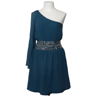 Cocktail dress (Blue) from Spotlight by Warehouse Polyester, Silk