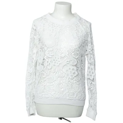 Trui (Wit) van Liu Jo Jeans Katoen, Elastaan