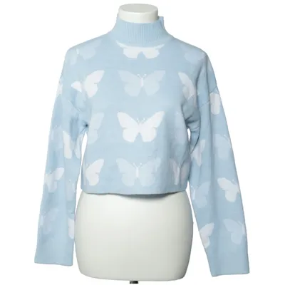 Sweater (Blue, Multicolored) from Divided by H&M Acrylic