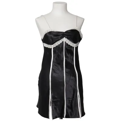 Negligé (Svart, Vit) från Sexy Lingerie & Fashion Polyester