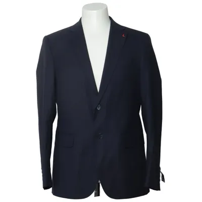 Kavaj (Blå) från Ds Damat Acetat, Elastan, Polyester, Ull
