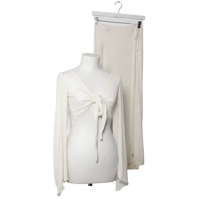 Sæt (Beige) fra Hanna Schönberg x NA-KD Elastan, Polyester