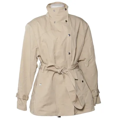 Trenchcoat (Big Shoulder Pads Short Trenchcoat) från NA-KD Polyamid, Polyester, Viskos