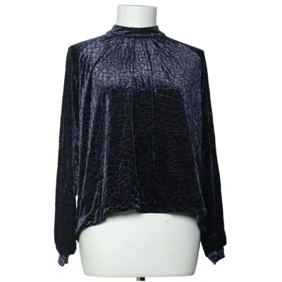 Top (Blue, Black) from Anna Holtblad Elastane, Polyamide, Polyester