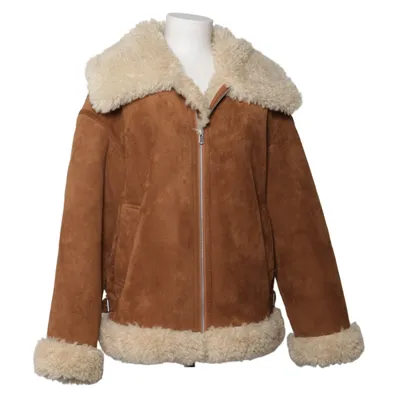 Shearlingjacka (Brun, Beige) från Mango Polyester