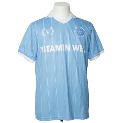 Fotbollströja (Blå, Vit) från Vitamin Well Polyester