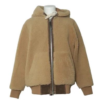 Shearlingjacka (Beige) från Acne Studios Bomull, Elastan, Skinn, Polyester