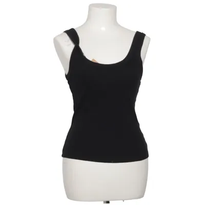 Linne (Svart) från Monki Bomull, Elastan