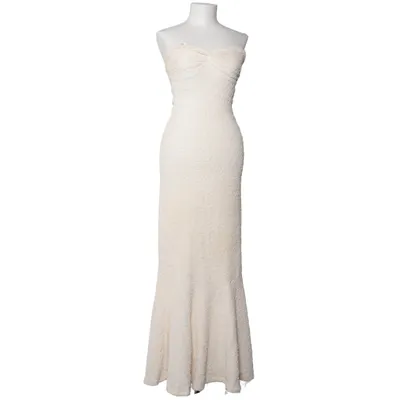 Långklänning (Vit) från Adoore Polyester