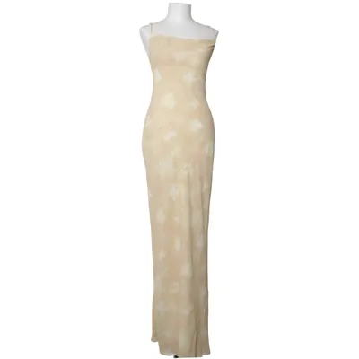 Maxikjole (Beige) fra Adoore Elastan, Polyester
