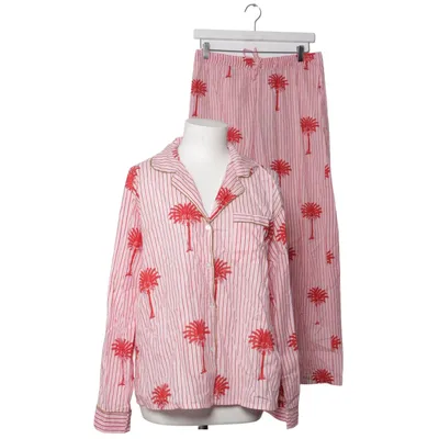Pyjamas (Rosa, Röd, Vit) från Natura Bomull