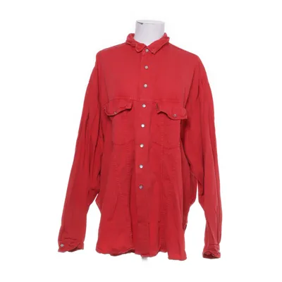 Denim shirt (Red) from Pash Cotton