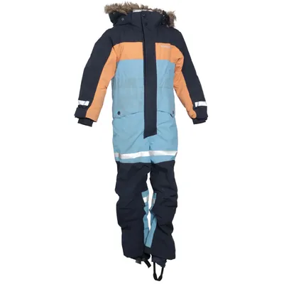 Outdoor overalls  (Blå, Orange) fra Didriksons Polyamid, Polyester