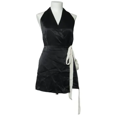 Halterneck dress (Black) from VRG GRL Polyester, Viscose