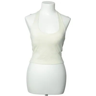 Halter neck top (Beige) from Sisters and Seekers Elastane, Polyamide