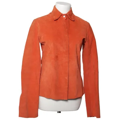 Läderjacka (Orange) från Calvin Klein Jeans Skinn