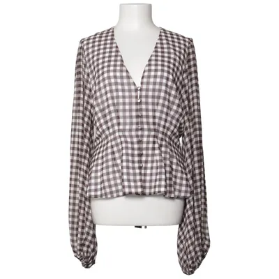 Blus (Brun, Vit) från Adoore Polyester
