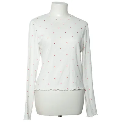 Langarmshirt (Weiß, Rot) von Dore & Rose Baumwolle, Elasthan